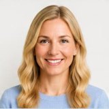 AI-generated illustrative portrait, not a customer