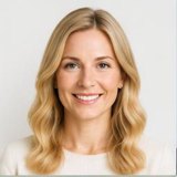 AI-generated illustrative portrait, not a customer