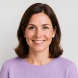 AI-generated illustrative portrait, not a customer